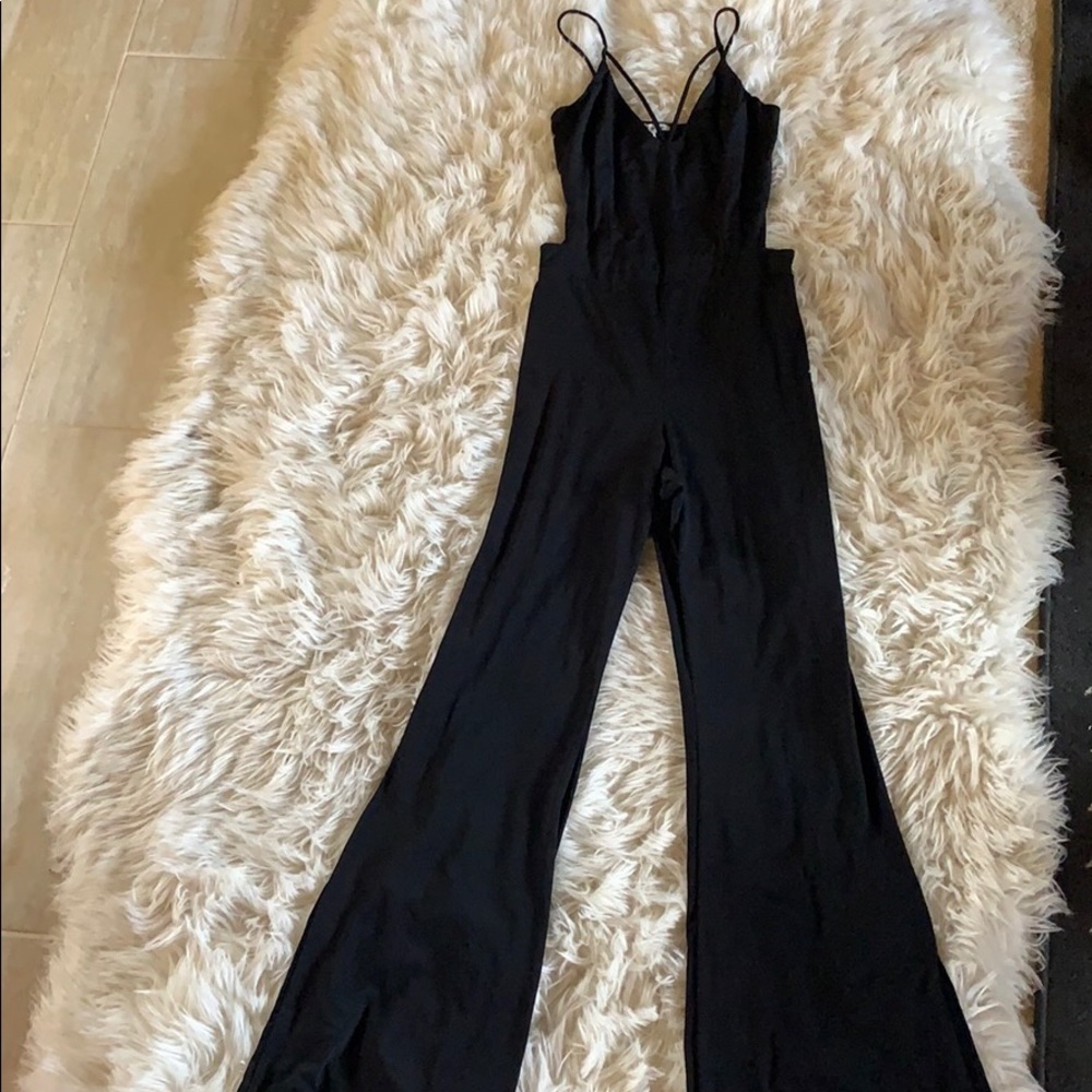 Charlotte Russe black jumpsuit